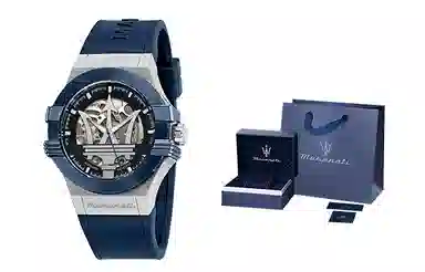 Maserati 42MM Black Dial