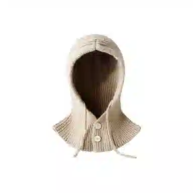 毅帆 韩国巴拉克拉法帽防寒保暖护耳一体针织 棉 斗篷帽 女款