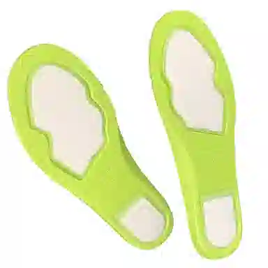 石一童 腰果花冰雪奇缘双气垫缓冲减震回弹吸汗篮球羽毛球运动 鞋垫 男女同款情侣款