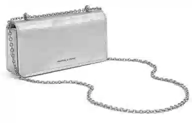 Charles & Keith Satin Chain Crossbody Bag
