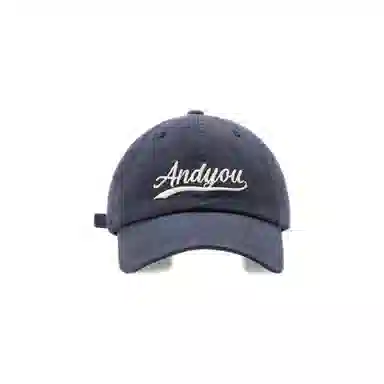 毅帆 日系帽子春夏潮牌英文字母刺绣 水洗软顶棒球帽加宽帽檐显脸小 棉 鸭舌帽 男女同款情侣款