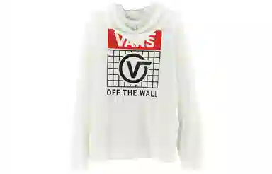 Vans White Pullover
