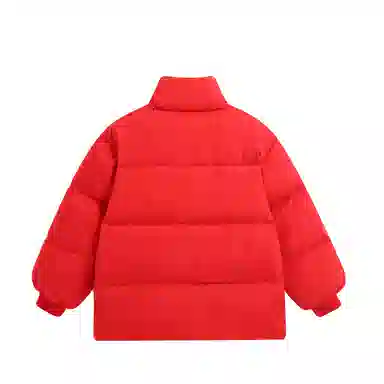 【90%绒】英氏 童装 立领加厚保暖防风蝴蝶结拜年服羽绒服 冬季 女童