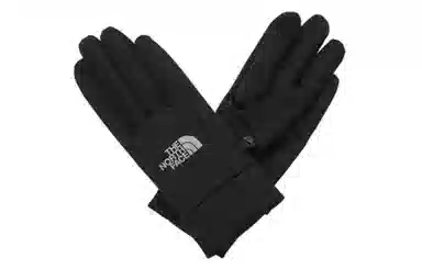 The North Face Letter Logo Gloves Black