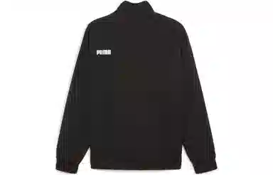 PUMA Logo Zip Jacket Black