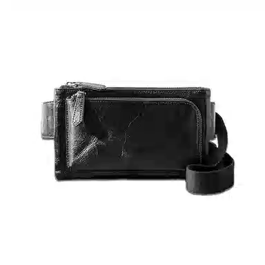 Houbu Original Design Medium Crossbody Bag Black