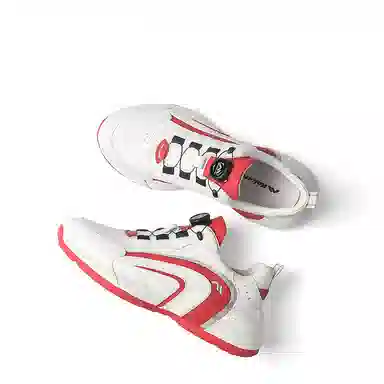 哥仑步 休闲百搭 减震耐磨 低帮 老爹鞋 男款 白红