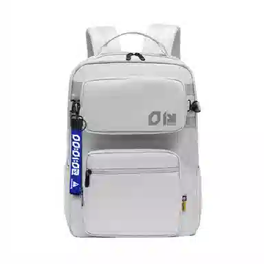 Shiyigong Nylon Backpack Grey/Black