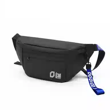 十一宫 危险倒计时 大号 胸包 新款斜挎包潮流大容量手机防水运动休闲单肩包 聚酯纤维 男女同款情侣款 多色