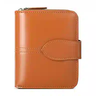 班亚奴 时尚简约多功能折叠真皮夹 牛皮 钱包卡包 女款 多色