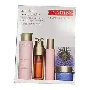 娇韵诗 双萃焕活修护护肤套装 淡纹