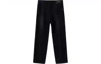 FAIRWHALE Straight Zip Jeans Black