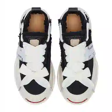 SMILEREPUBLIC Classic Black Low Canvas