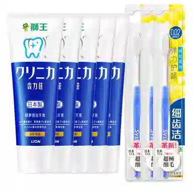 狮王 酵素健齿牙膏 清洁清新口气美白