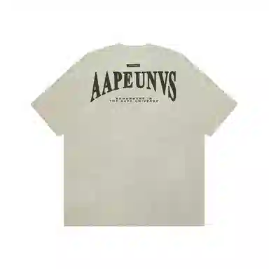 Aape SS24 Basketball Badge T-Shirt Grey