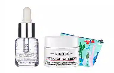 科颜氏 高保湿霜精华套装 提亮