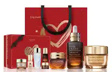 雅诗兰黛 小棕瓶 全新智妍紧塑奢宠护肤套装 淡纹提亮淡斑紧致保湿滋润补水 八件套