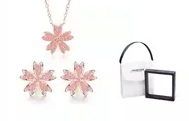 CHIEMOT Colorful cherry blossoms S925