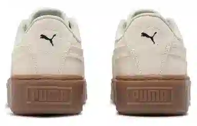 PUMA Basket Platform Canvas Beige