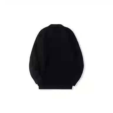 我是大卫 纯色简约慵懒感韩版宽松休闲长袖针织衫 男女同款