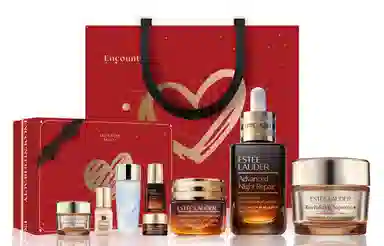 雅诗兰黛 小棕瓶 全新智妍紧塑奢宠护肤套装 淡纹提亮淡斑紧致保湿滋润补水 八件套