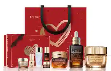 雅诗兰黛 小棕瓶 全新智妍紧塑奢宠护肤套装 淡纹提亮淡斑紧致保湿滋润补水 八件套