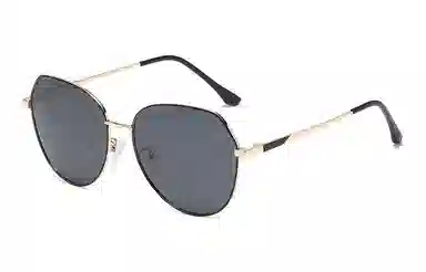 优幽兰 小众高级感开车驾驶遮阳休闲户外钓鱼旅游防紫外线气质显脸小街拍防晒 圆形 太阳眼镜 男女同款情侣款