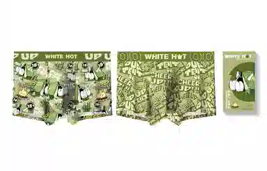 WHITE HOT PUP TENT