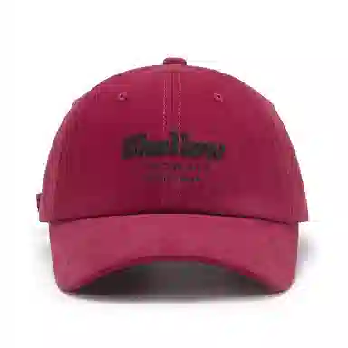 白卷 软顶户外透气休闲字母磨毛显脸小 棉 棒球帽 男女同款情侣款