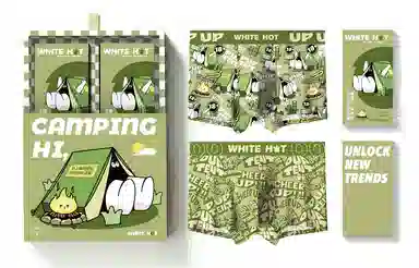 WHITE HOT PUP TENT