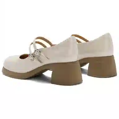BELLE PU Mary Jane 5.5cm Heel