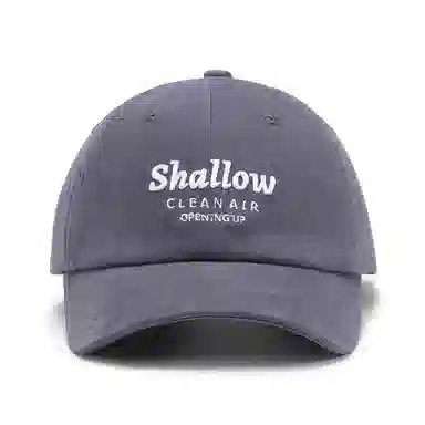 白卷 软顶户外透气休闲字母磨毛显脸小 棉 棒球帽 男女同款情侣款