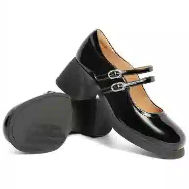 BELLE PU Mary Jane 5.5cm Heel