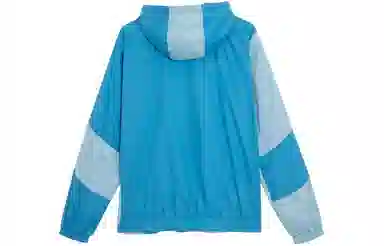 PUMA MCFC Prematch Woven Jacket Blue Silver