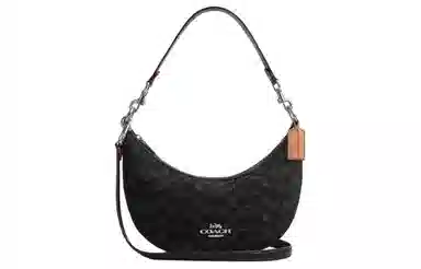 COACH Aria Shoulder Bag 26 Black