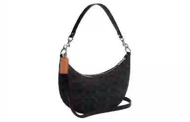 COACH Aria Shoulder Bag 26 Black