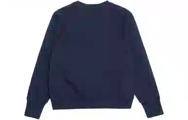 Burberry SS21 Logo Crewneck Sweatshirt Navy
