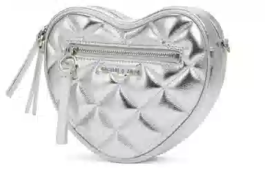 CHARLES&KEITH Heart Quilted Chain Bag Small