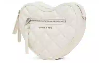 CHARLES&KEITH Heart Quilted Chain Bag Small