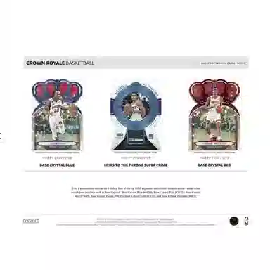 PANINI NBA 2022-23 Crown Royale Hobby Box