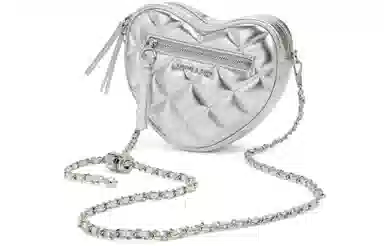 CHARLES&KEITH Heart Quilted Chain Bag Small