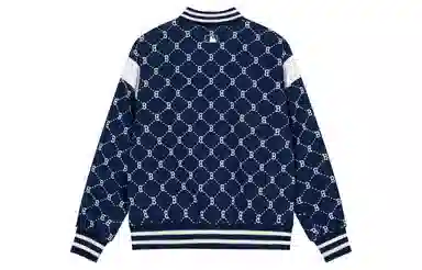 MLB Vintage Baseball Jacket Navy