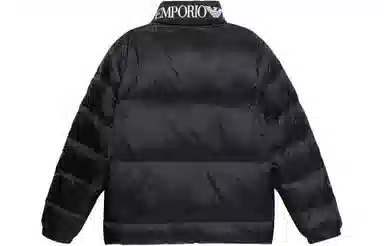 Emporio Armani Puffer Jacket Black
