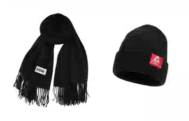 匹克 防寒保暖柔软舒适优雅 绒线围巾 男女同款情侣款