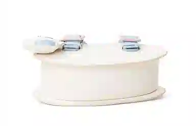 音魅 时尚简约甜美可爱小众轻便 合成革 单肩包斜挎包 小号 女款 黄色/白色