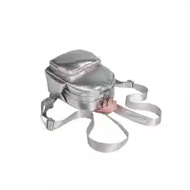WORM'S HOME Backpack Silver