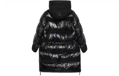 Burberry Hooded Down Jacket Black