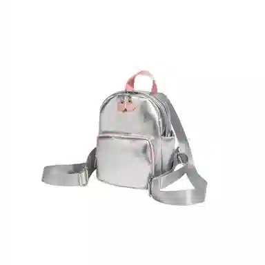 WORM'S HOME Backpack Silver