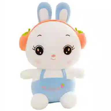 公主恋人 草莓水果免 陪伴萌物 可爱萌兔 玩偶 毛绒公仔