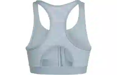adidas Powerreact Medium-Support Zip Bra Logo